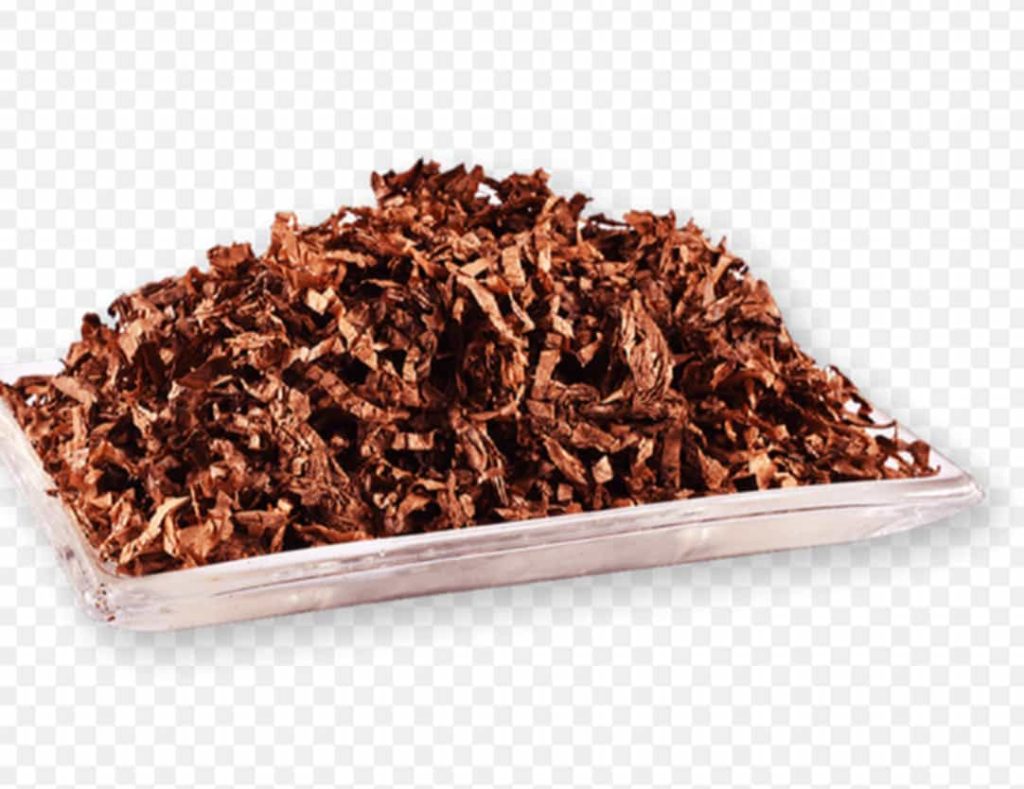 Aromatic tobacco blends displayed in open containers
